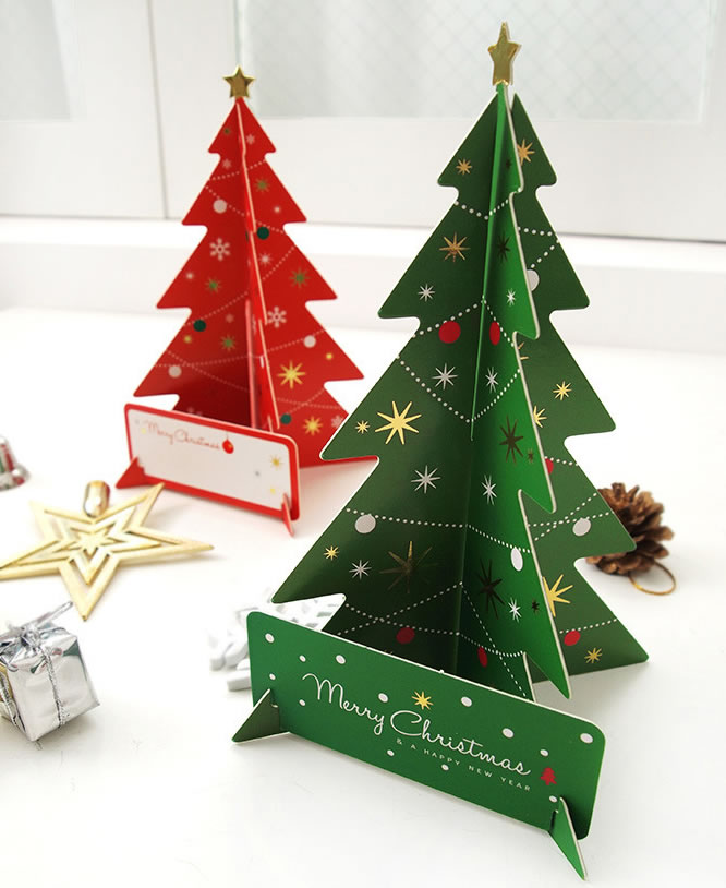 紙製クリスマスツリー | オリジナルノベルティ・オリジナルグッズの